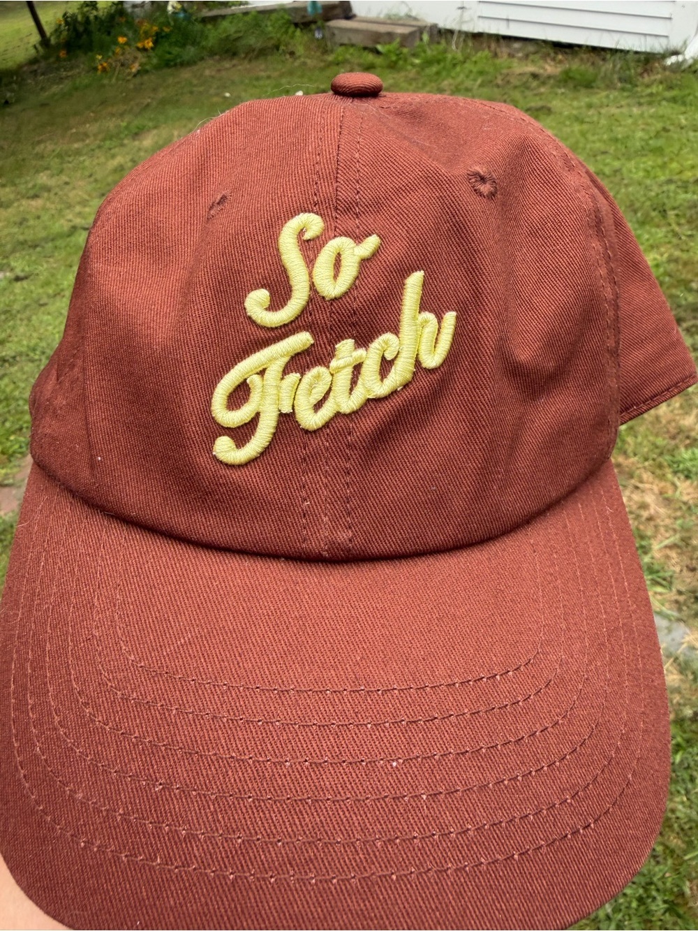 The Cuddle Collab So Fetch Adjustable Baseball Cap Brown Target NWT - Picture 6 of 7